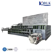 Máy baler bằng kim loại xe điện chất thải máy ép sắt